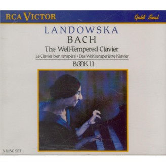 BACH - Landowska - Le clavier bien tempéré, Livre 2 BWV 870-893..
